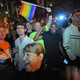 Illustration for article titled New Yorkers Take to the Streets to Celebrate Gay Marriage Vote